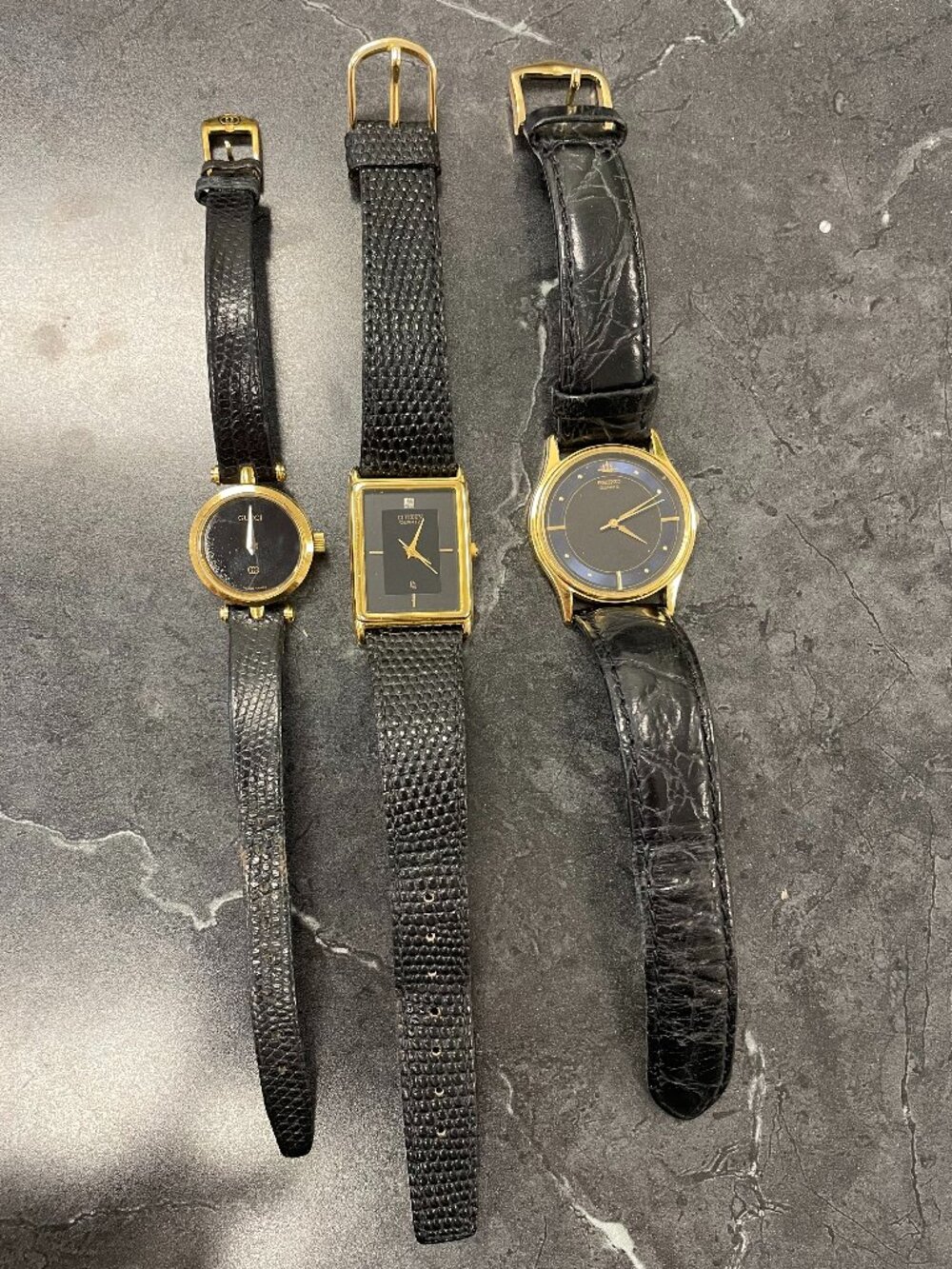 NOT WORKING (For parts) Gucci, Seiko, & Citizen Watches